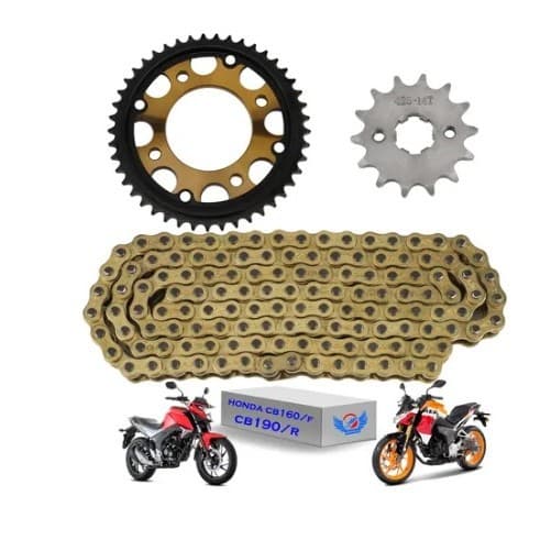 Motorcycle Sprocket Kit Fits Cb160 Cb190r Cb190 Cb 190 R