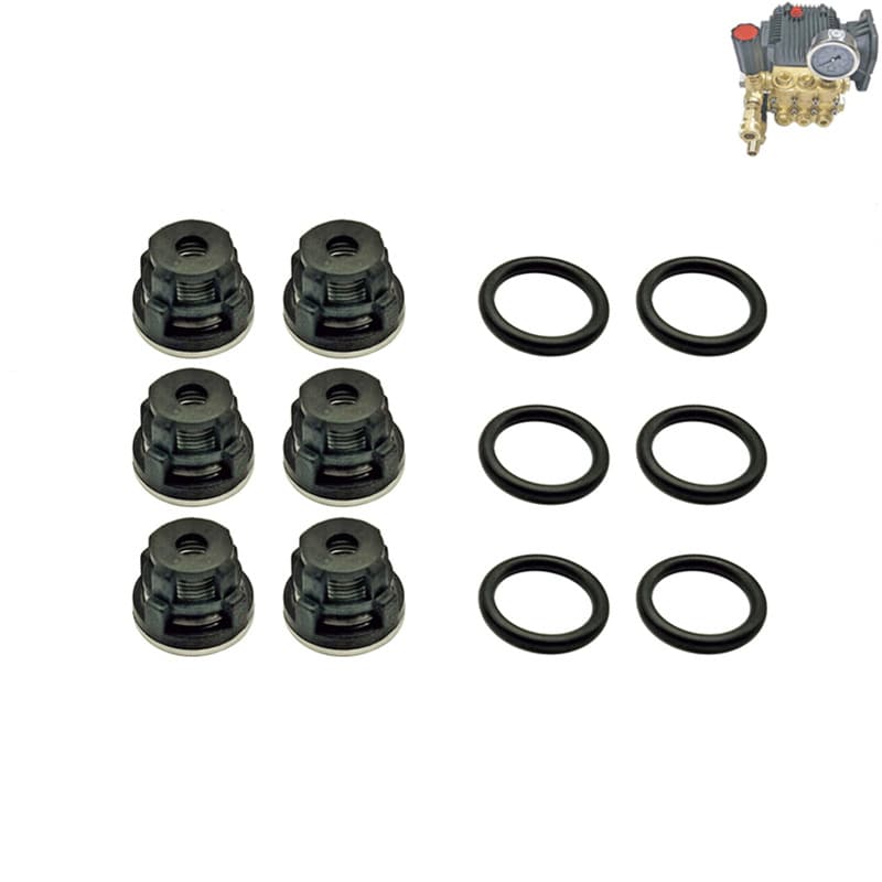 1812 1814 Ultra High Pressure Pump Head Valve Inlet/Outlet Check Valve Car Wash Brush Washer Cleaning Machine Valve Assembly