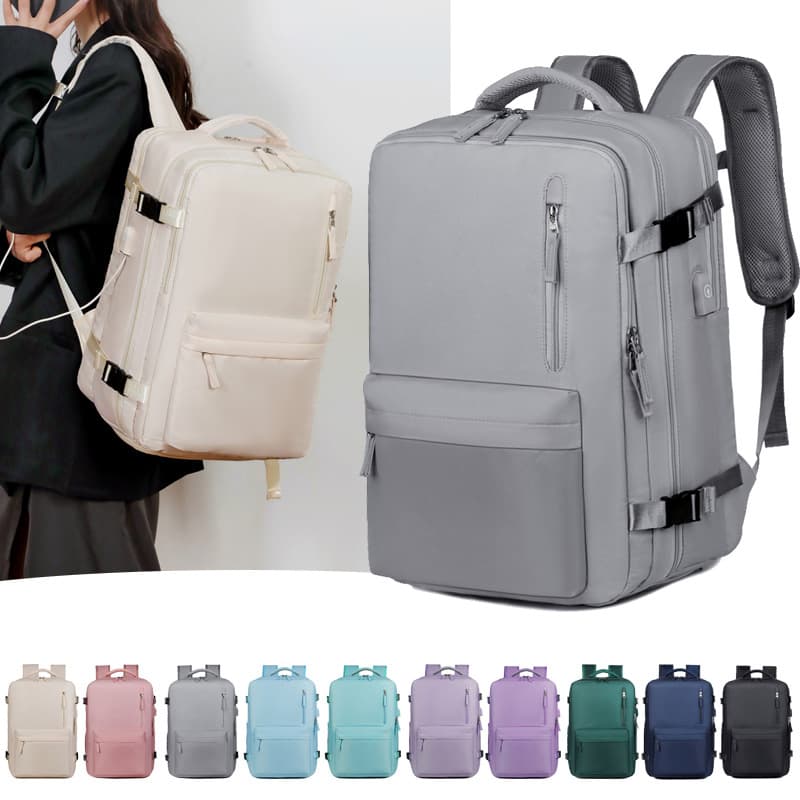 Expandable Backpack for Men Large Capacity Student School Bag Business Travel Luggage Backpack Tourism Women's Laptop Bag