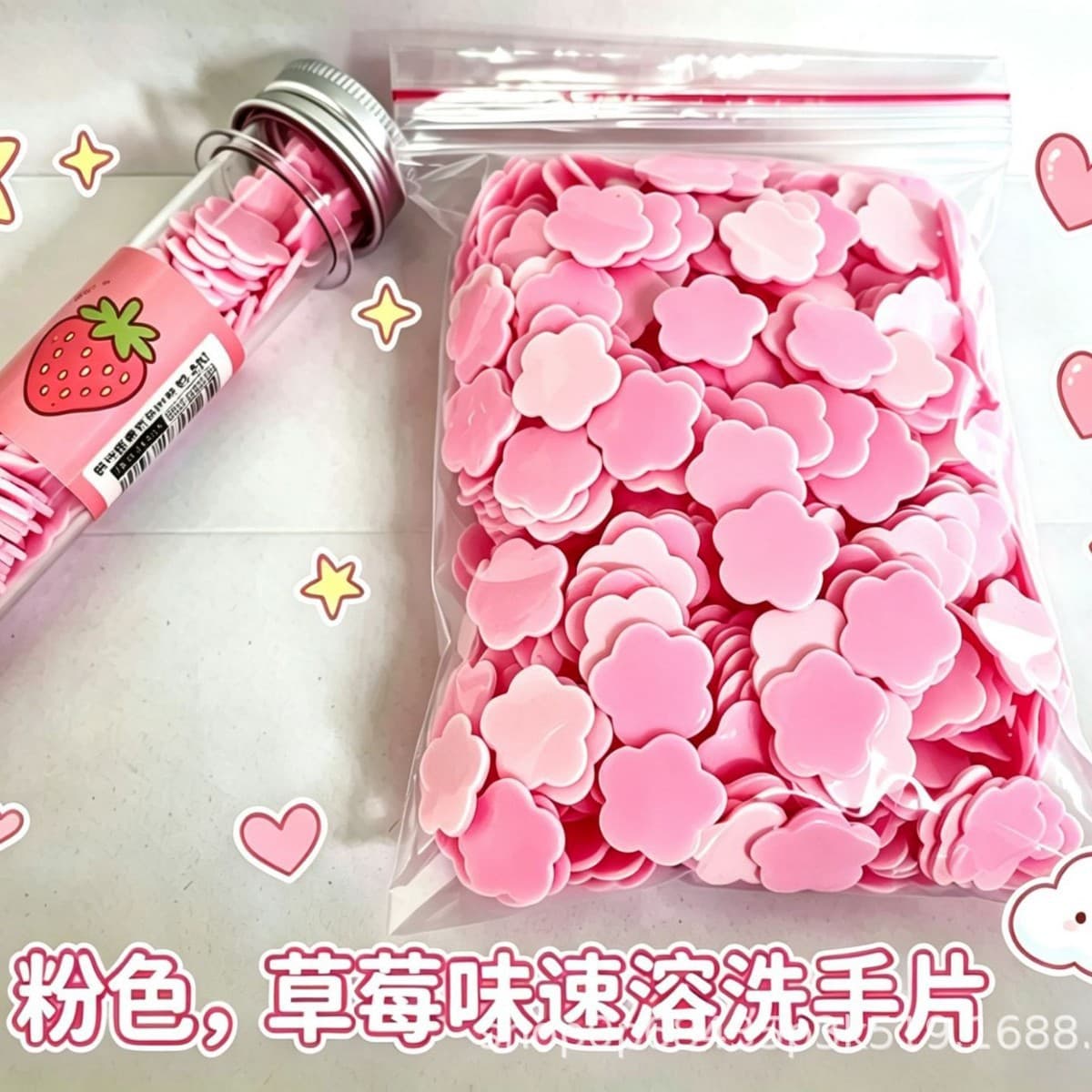 Bulk Soap Flakes Disposable Hand Soap Petal Paper Sheets for Kids Students Travel Portable