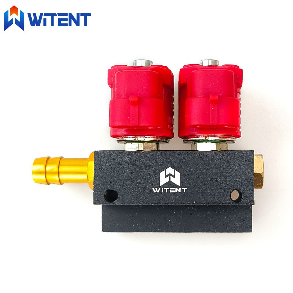 CNG Water Heated Injection Rail, Retrofit Natural Gas Parts for Dual Fuel Vehicles like Jetta, Elantra