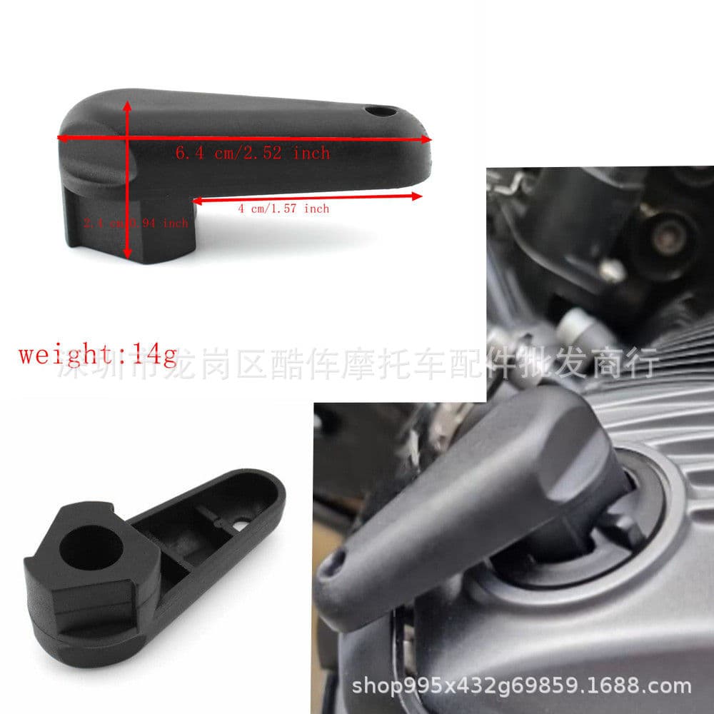 Compatible with BMW Motorrad R1200/R1250GS RT/RS Engine Oil Filler Cap Tool-Free Quick Release Wrench