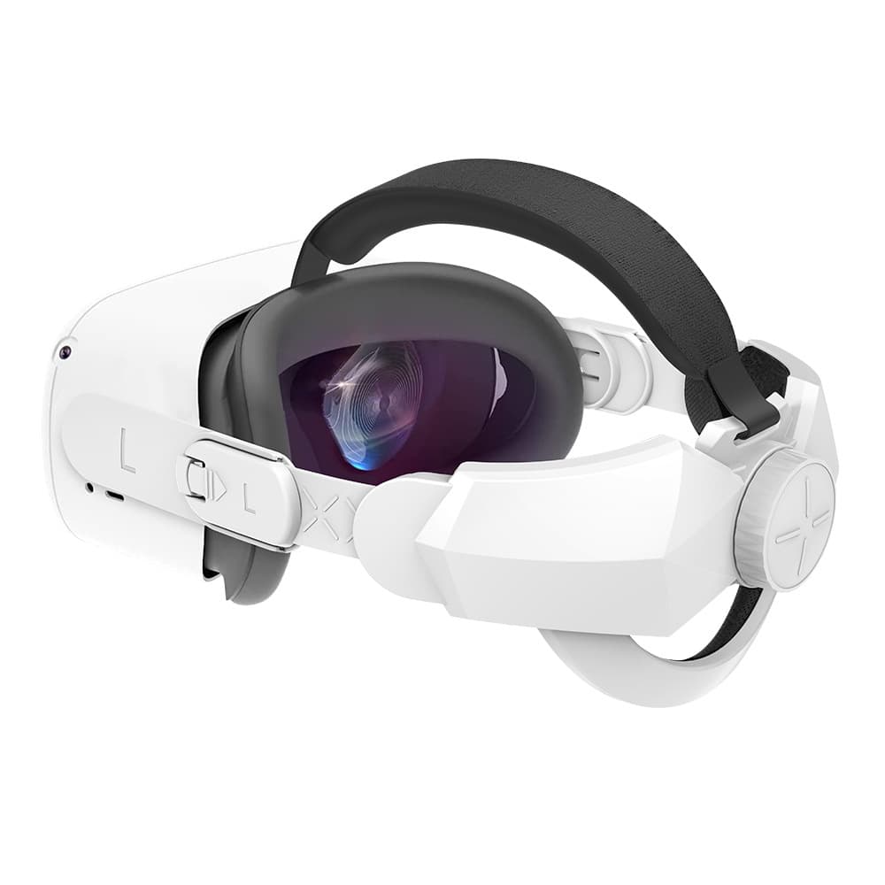 For Meta Oculus Quest 2 Head Strap VR Accessories Adjustable Replacement Comfort Elite Headband Virtual
