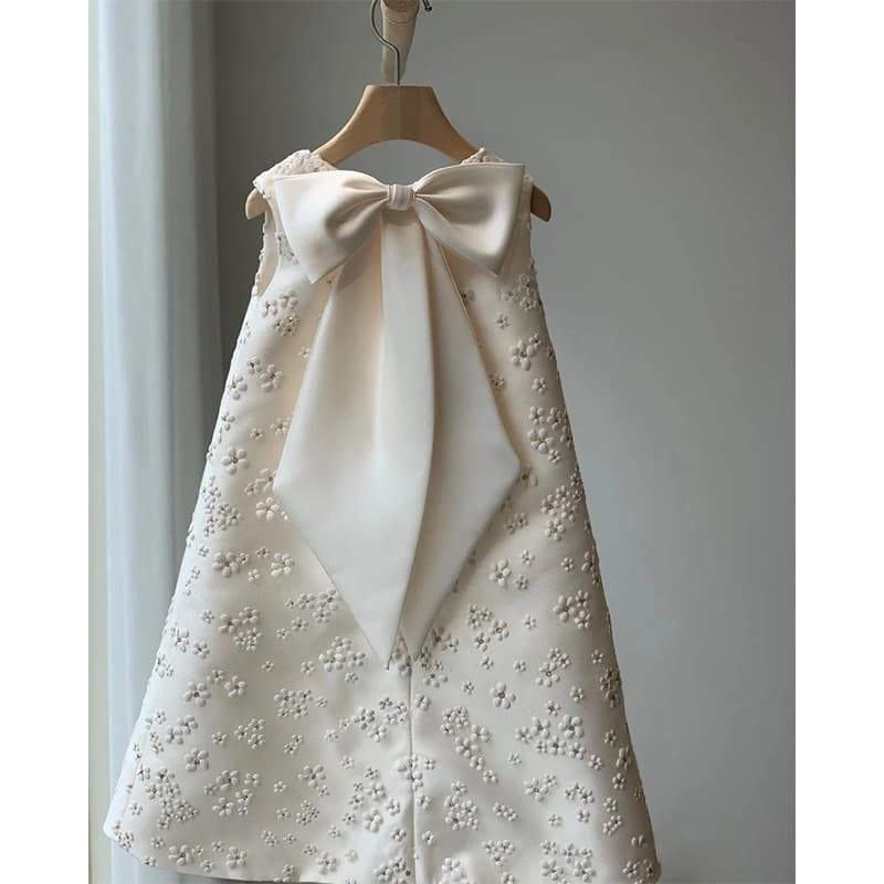 A skirt baby one-year-old dress female Korean style lace dress first birthday dress princess dress fluffy gauze style