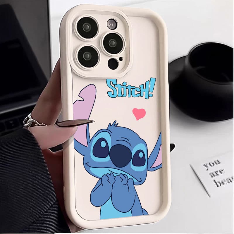 Stitch Compatible iPhone16 Apple 15 Pro Phone Case 14/13/12 Pro Max Men Women XS/XR Soft Case