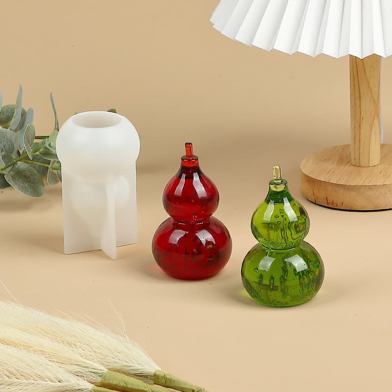 Meiyangyang DIY New Chinese Style Gourd Ornament Silicone Mold Decorative Craft Candle Gourd Silicone Mold