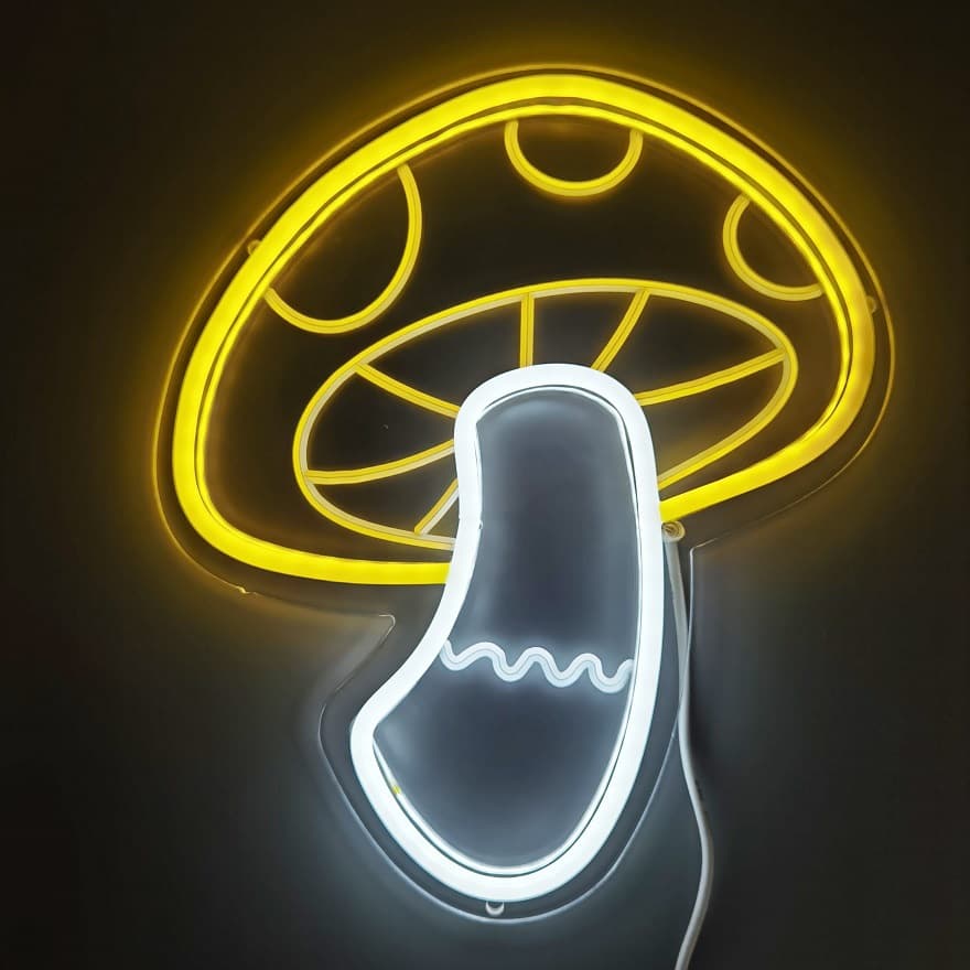 Cigar Neon Light Warm White Red LED Neon Light Cigarette Neon Sign Wall Art Bedroom