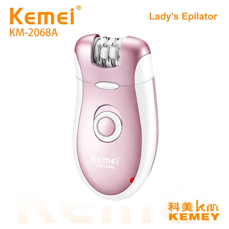 Kemei Women's Hair Removal Device Km-2068A Electric Female Shaver Multi-Head Hair Trimmer Body Hair Trimmer