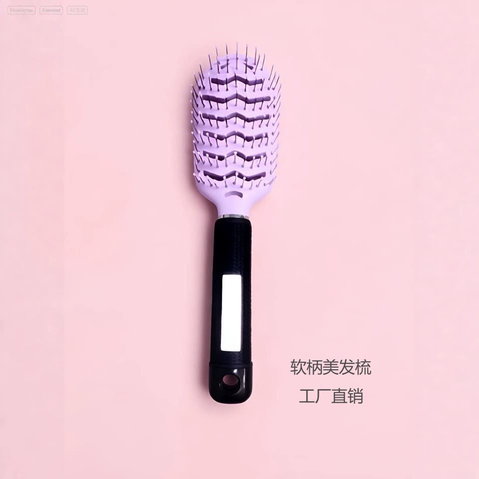 Cross-border Voluminous Rib Comb High Crown Rib Comb Large Curl Hair Styling Massage Tool for Women Home Use