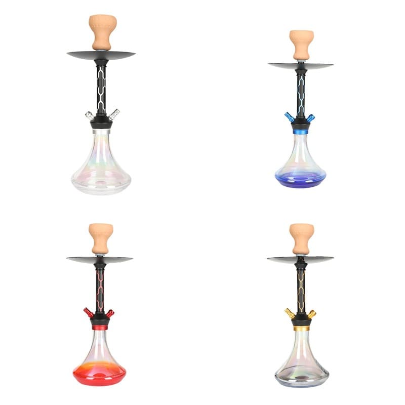 Cross-border hot-selling American hookah single-tube hookah line style small hookah shisha one delivery