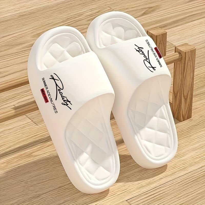 2026 New Cross-Border EVA Sandals for Men, Premium Bathroom Anti-Slip Odor-Resistant Indoor Home Slippers for Women