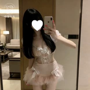 Straw Girl Pure Desire Sexy Angel Wings Cupid Cute Pink Pure Desire Short Skirt Sexy Lingerie 2603