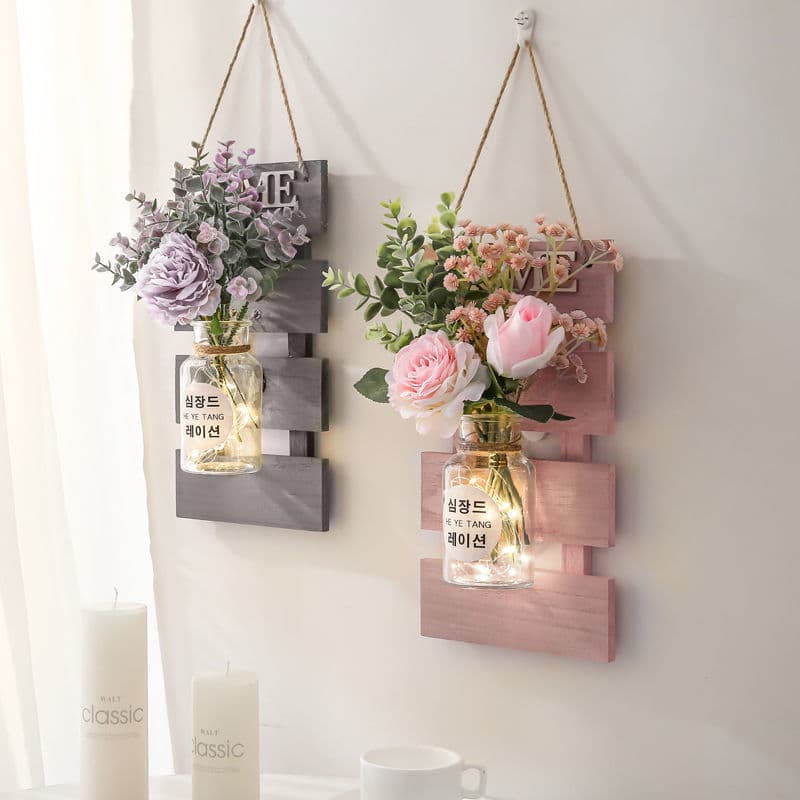 Creative Wall Hanging Decor, Plant-Themed Bedroom Wall Art, Living Room Hanging Decoration