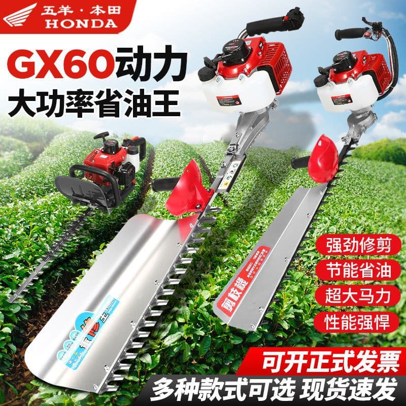 Gasoline Hedge Trimmer for Tea Trees, Tea Bush Trimmer, Garden Greenery Pruning Machine, Heavy-Duty Tea Picking Machine Factory Wholesale