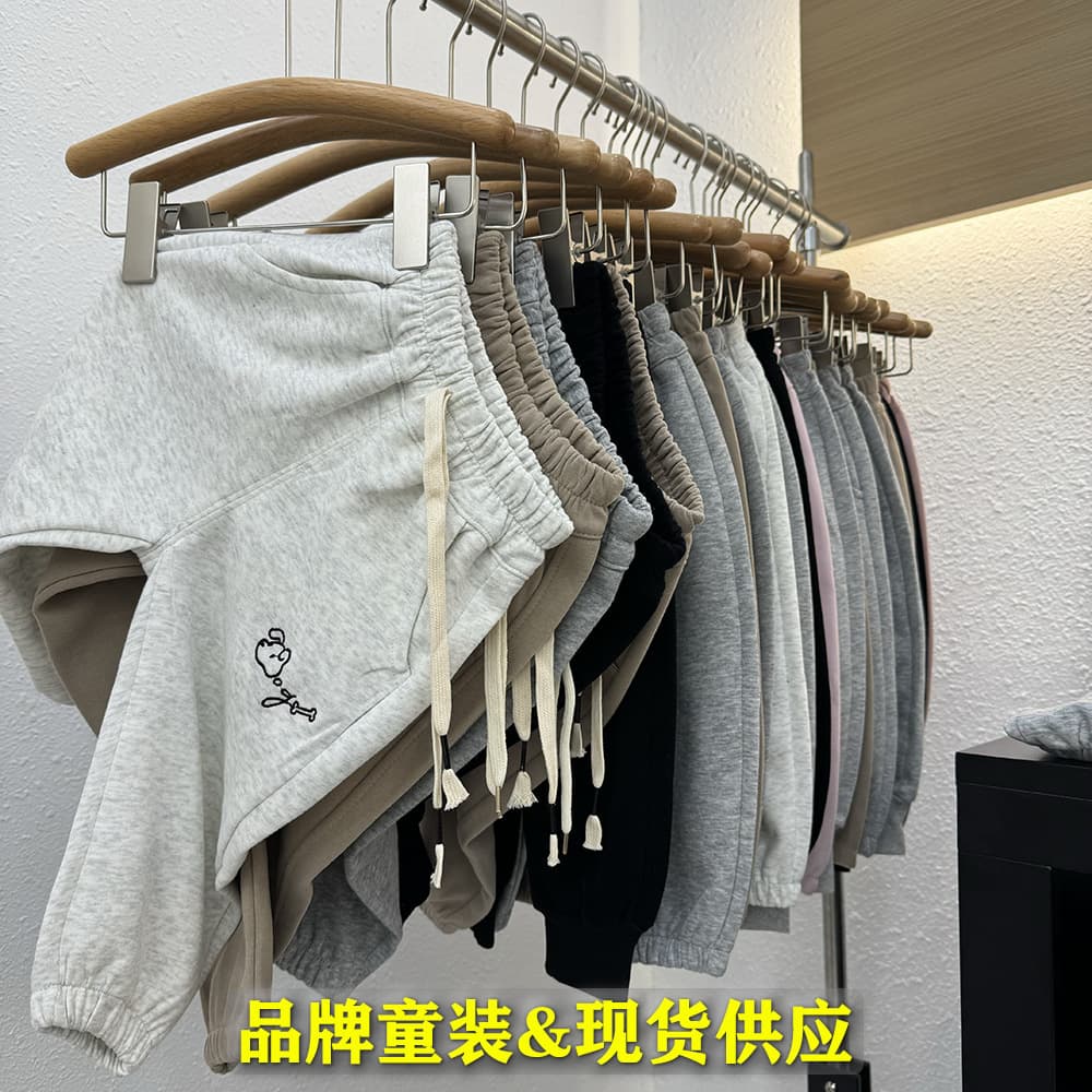 Brand Clearance Children's Pants Autumn Winter Casual Boys Girls Sweatpants Sportswear Kids Clothing Final Stock Wholesale