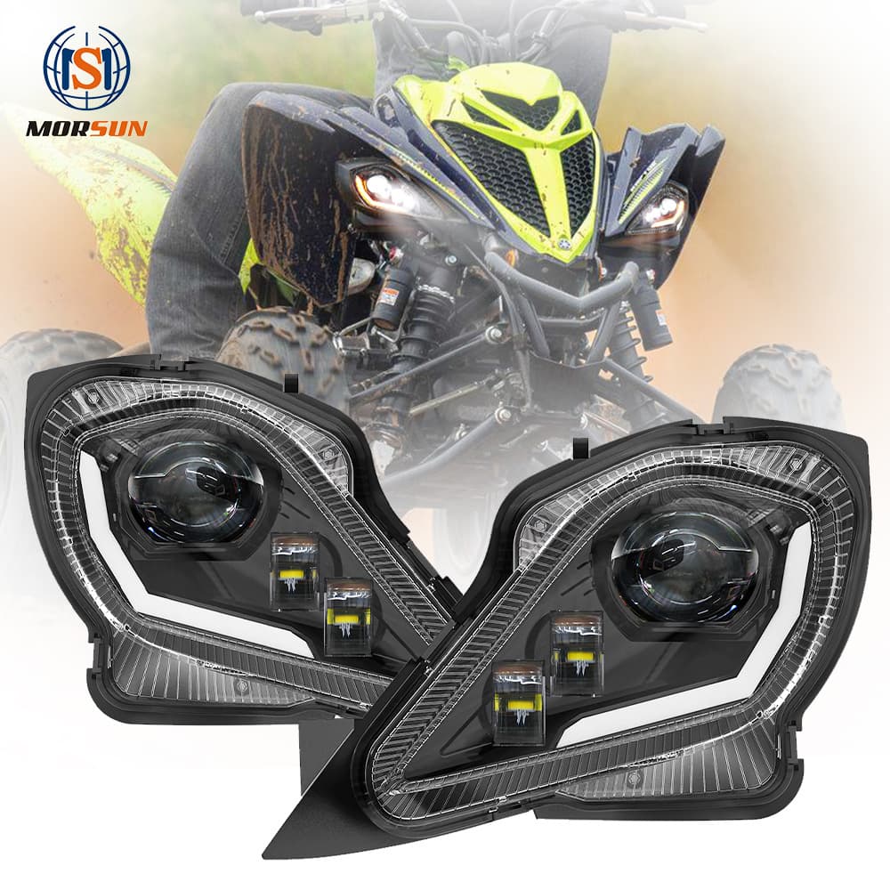 Yamaha Raptor Headlight LED for Raptor700 2006-2022 with Certification