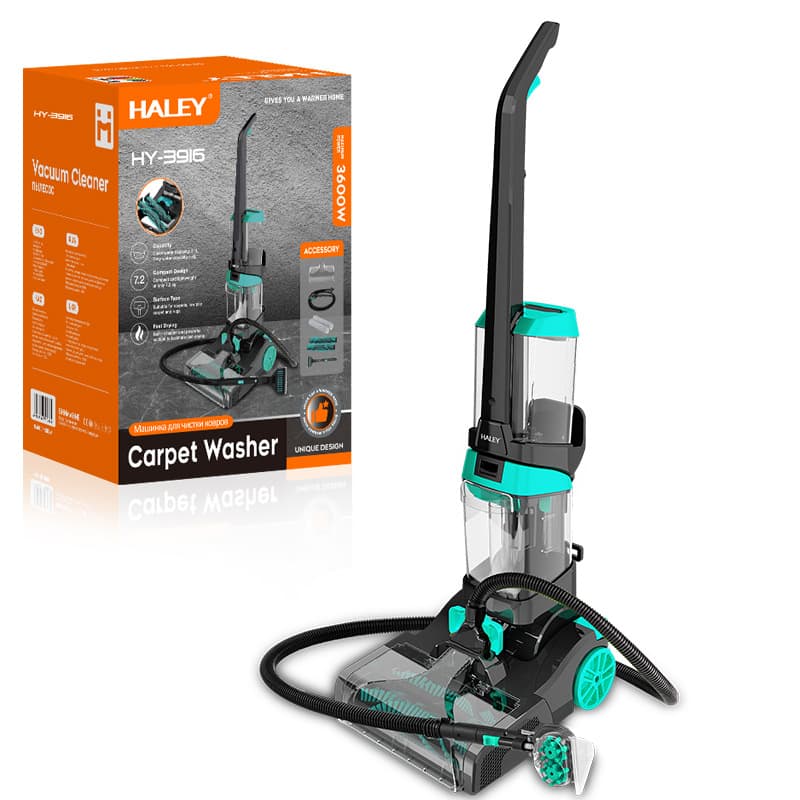HALEY EU Standard Upholstery Cleaner for Sofa, Multi-Functional All-in-One Machine for Mattress, Curtain, Carpet, and Floor Cleaning