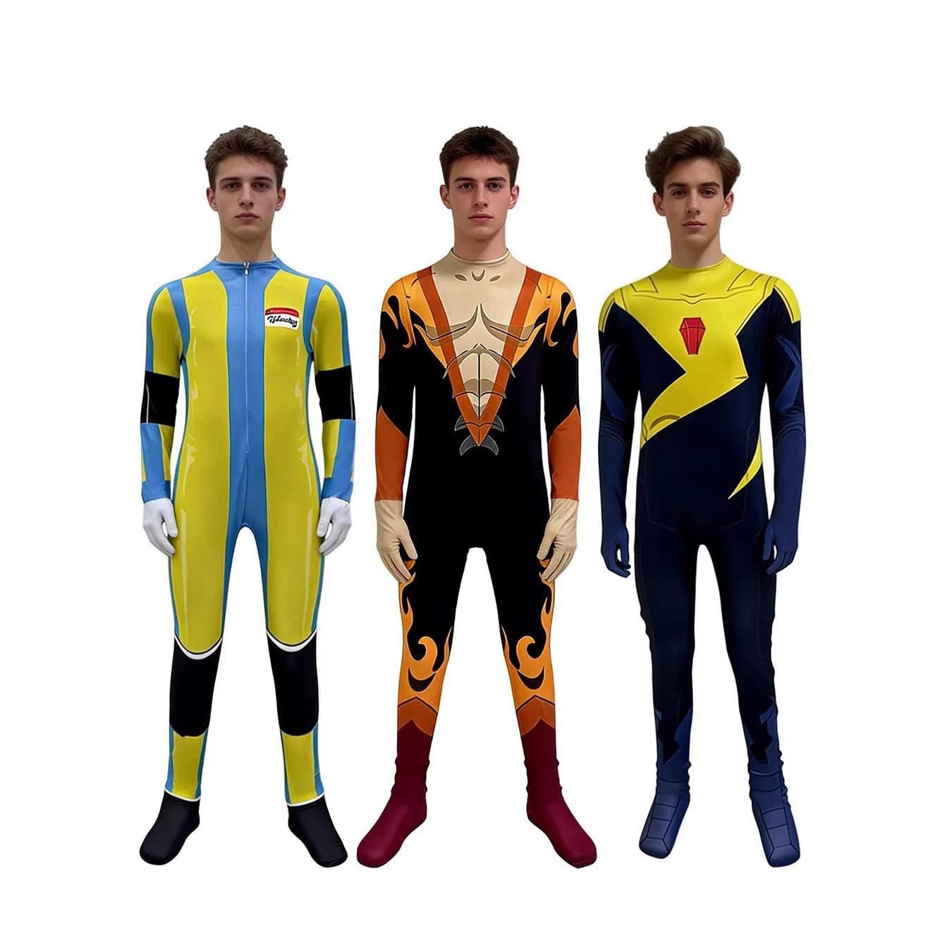 Hot-selling Halloween cosplay costume: Qies, Huoliaobao, Shui Huo role-playing cosplay superhero dispatch center