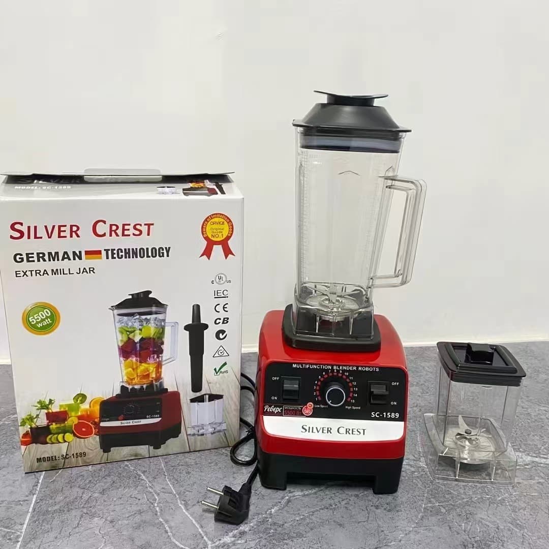 7630 Dual-Cup Blender 5500 W Ice Crusher Baby Food Processor Grinder Home Use