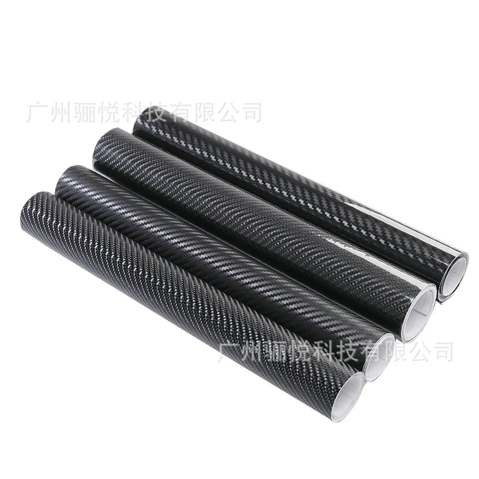Carbon Fiber Vinyl Wrap for Car Interior Dashboard Sticker DIY Motorcycle Tablet Decal 3D 4D 5D 6D Carbon Fiber