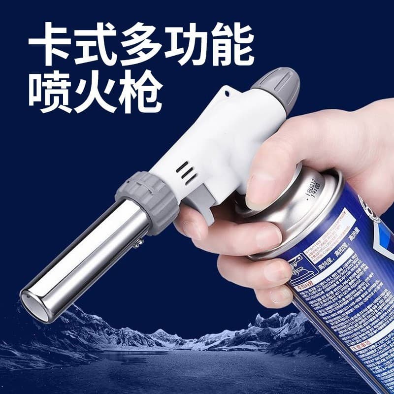 920 Blow Torch Burner for Butane Gas Canister, Handheld Igniter, Welding Torch Head for Baking and Soldering