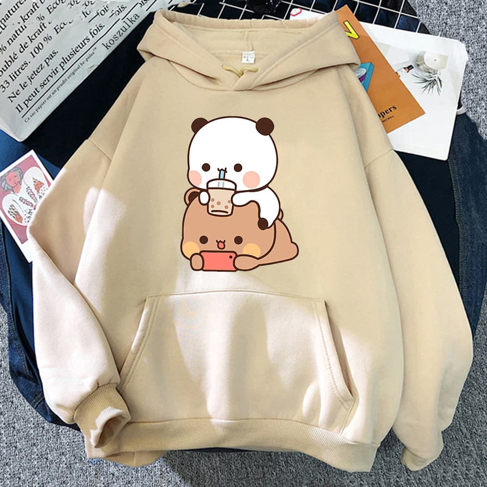 Bubu and Dudu hoodies for women aesthetic graphic Fun Kawaii