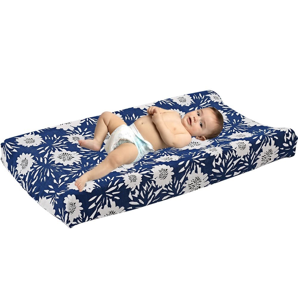 Cross-border Baby Crib Sheet Washable Fitted Sheet Baby Diaper Changing Table Mattress Cover Printed Cover Removable Nursing Table Cover