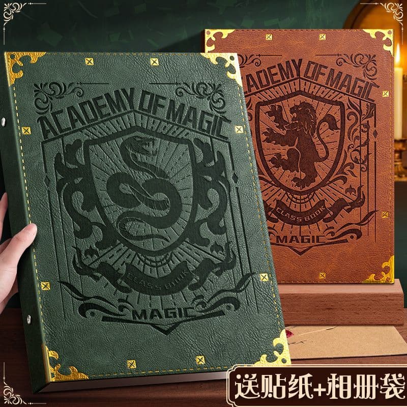 Harry Potter 2025 New Magic Yearbook Graduation Memory Book Premium Loose-Leaf Edition for Boys and Girls Message Address Book