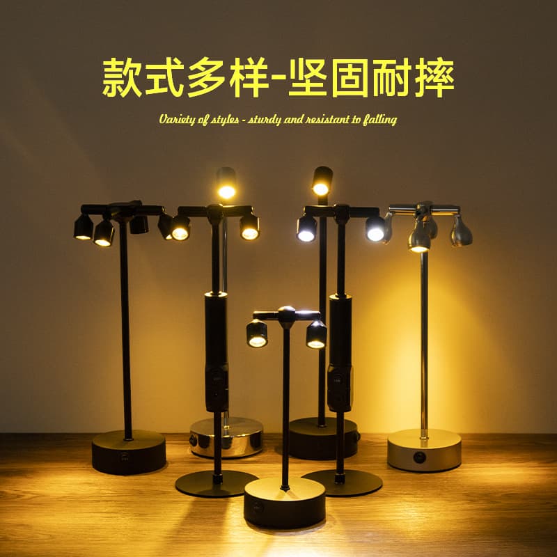 LED bar table lamp table lamp restaurant clear bar cafe jewelry display cabinet creative bar table lamp personalized decorative table lamp