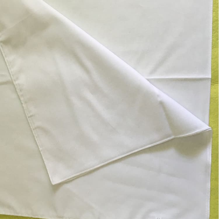 Cotton white square towel, suitable for drawing, tie-dyeing, face wiping, sweat absorption, DIY, pure white small handkerchief, factory direct wholesale.