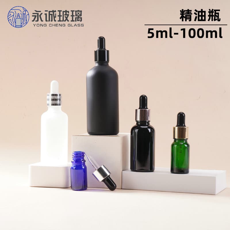 Factory Supply Dropper Bottle, Glass Essential Oil Dropper Bottle Sample, Serum Bottle Travel Dispensing Bottle
