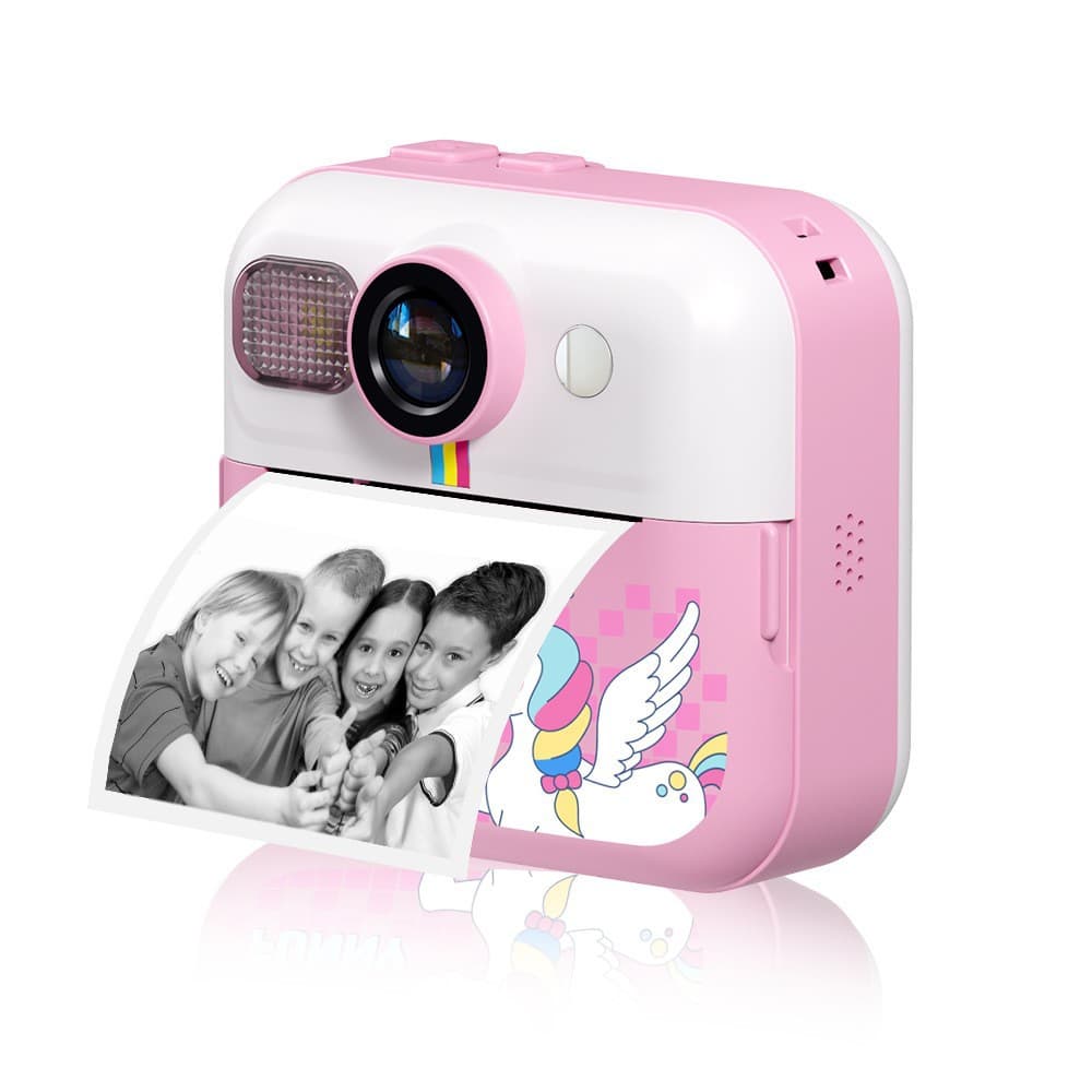 New Cross-Border Russian Children's Print Camera Instant Print Camera 2.4 Inch HD Large Screen Polaroid Camera