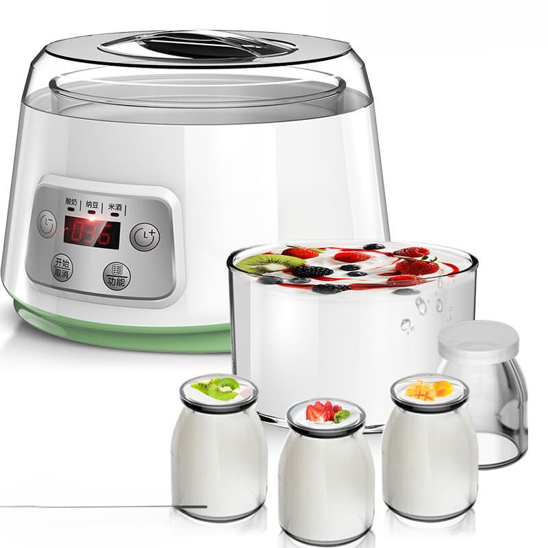 Fully automatic large capacity Mongolian ZCW-S03 rice wine and natto glass inner liner constant temperature household small yogurt maker