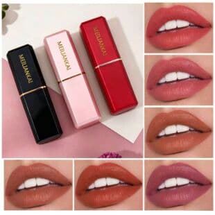 Cross-border stock lipstick, moisturizing velvet, not easy to fade, lip gloss wholesale, foreign trade lip glaze, European and American lip mud, cross-border exclusive supply