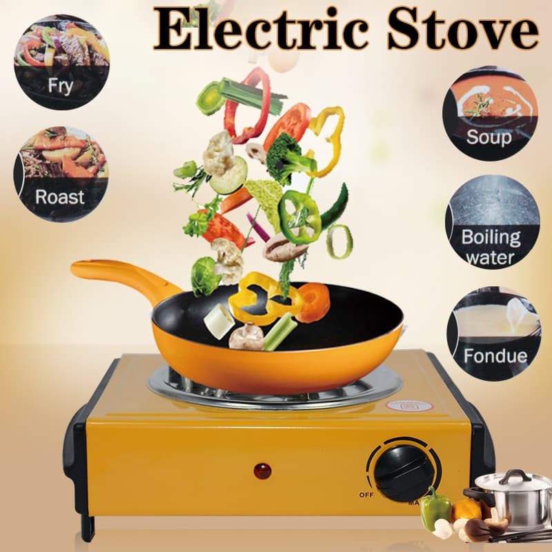 1000W Electric Hot Plate Small Laboratory Stove for Heating Beakers, Coffee Brewing, and Mosquito Coil with Handle