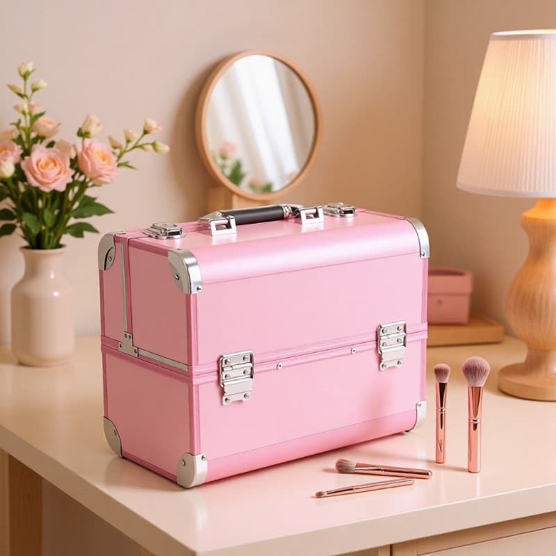 Multifunctional Makeup Case, Professional Large-Capacity Tattoo and Embroidery Cosmetics, Manicure, Portable Storage Cosmetic Bag, Dedicated to Makeup Artists