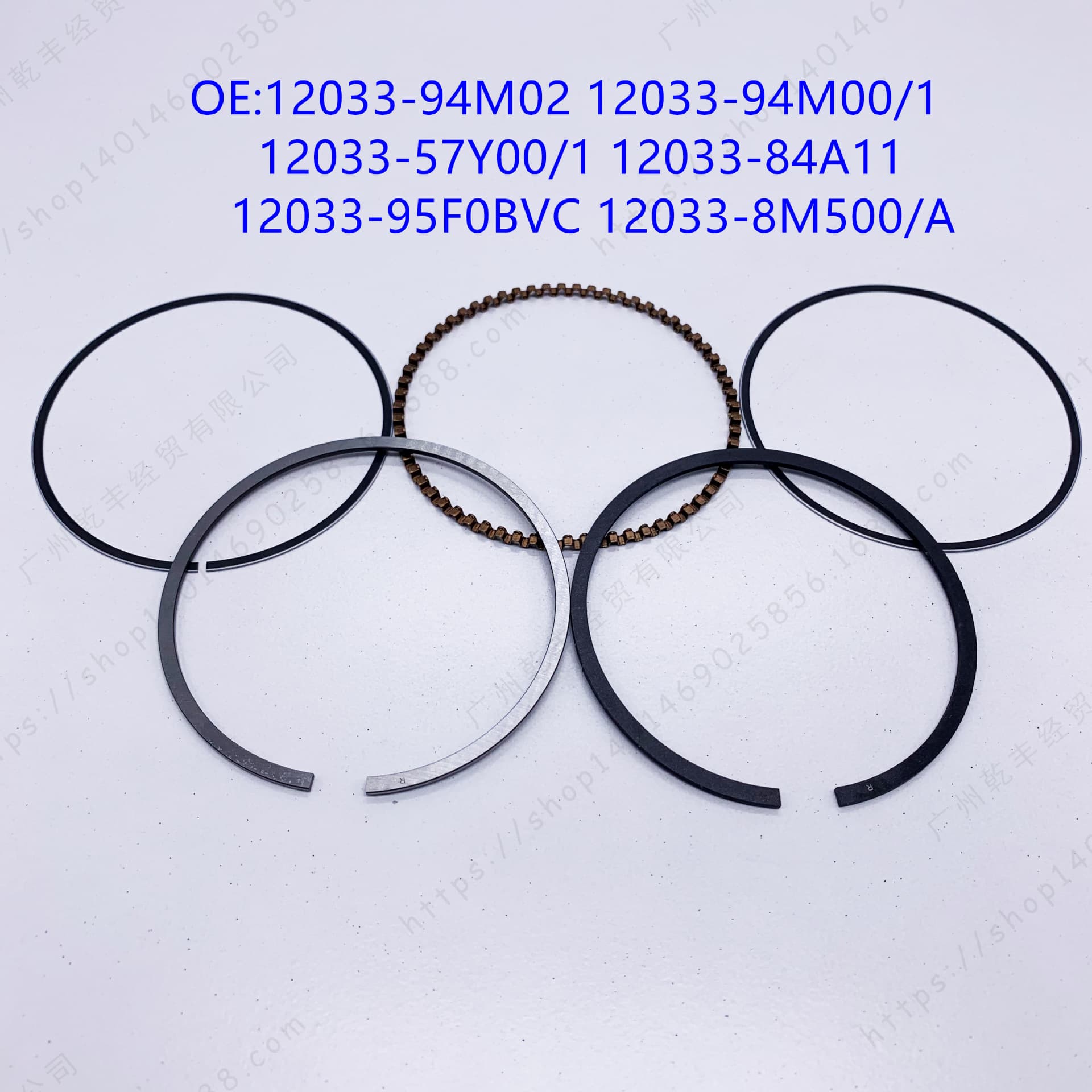 Suitable for NISSAN QG16DE piston ring 12033-8M50A RING PISTON