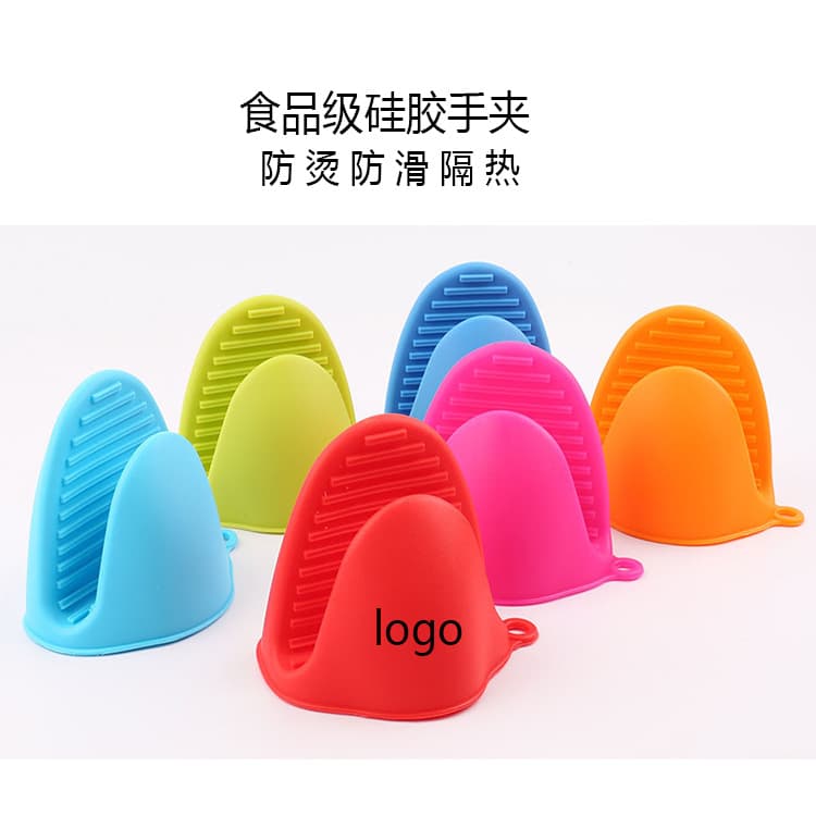 In Stock Supply, Thickened Silicone Anti-Scald Gloves, Insulated Hand Tongs for Microwave Oven Tools Baking Gloves