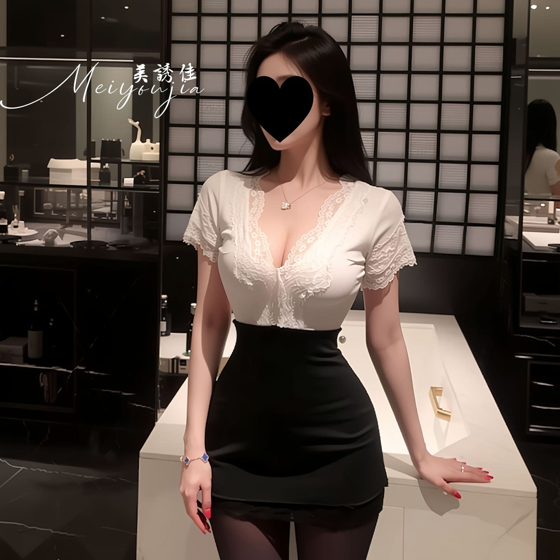 Meiyujia sexy lingerie sexy secretary hip skirt royal sister uniform suit secretary super abstinence pure desire hot girl