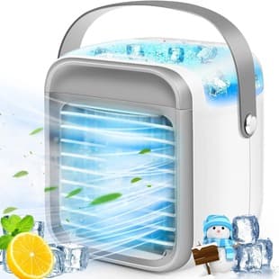 ASSCA Portable Air Conditioner, Personal Air Cooling Humidifier Small Air Conditioner