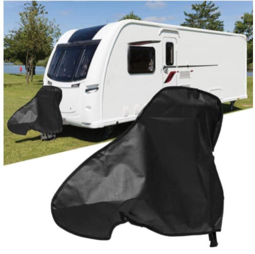 RV trailer hook dustproof and rainproof protective cover, travel trailer tow hook cover, cross-border
