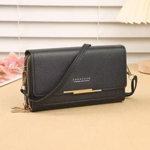 2024 New Women's Wallet Korean Style Multifunctional Shoulder Bag Medium-Long Clutch Wallet Card Holder Factory Direct