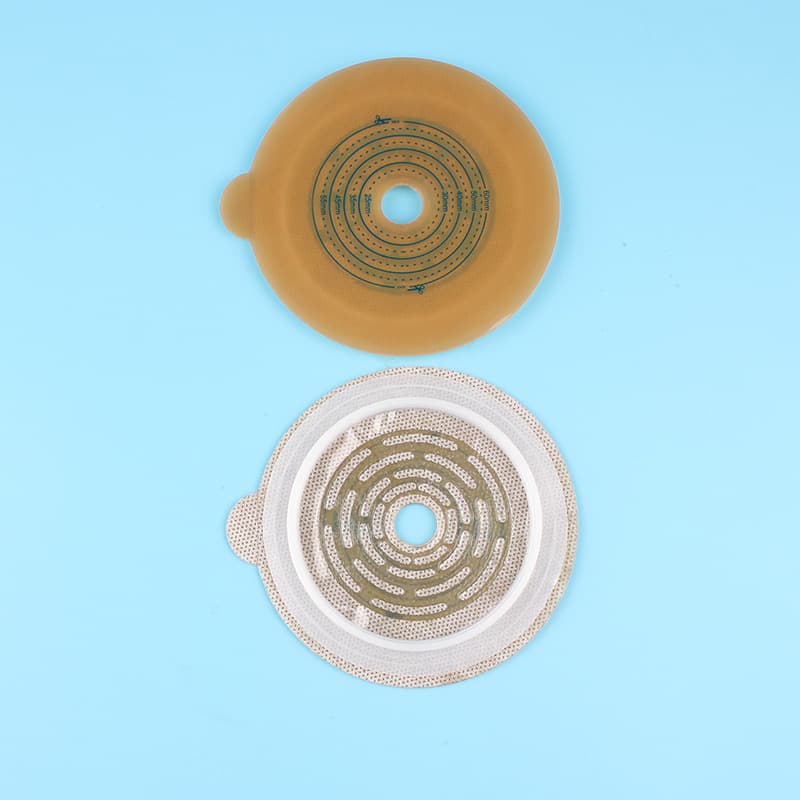 2210 Two-piece Stoma Bag Base, Flat Adhesive Disc, compatible with 3210 bags, manufacturer wholesale.