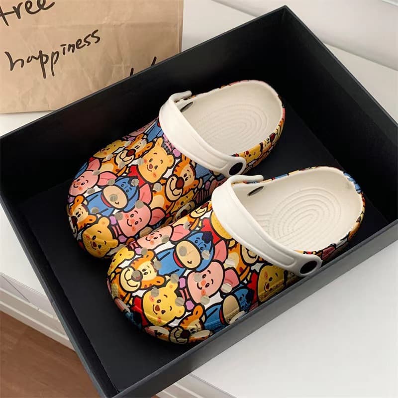 Summer Cartoon Kids Slippers, Cute Girls Indoor Soft Sole Non-Slip Sandals, Boys Beach Clog Sandals