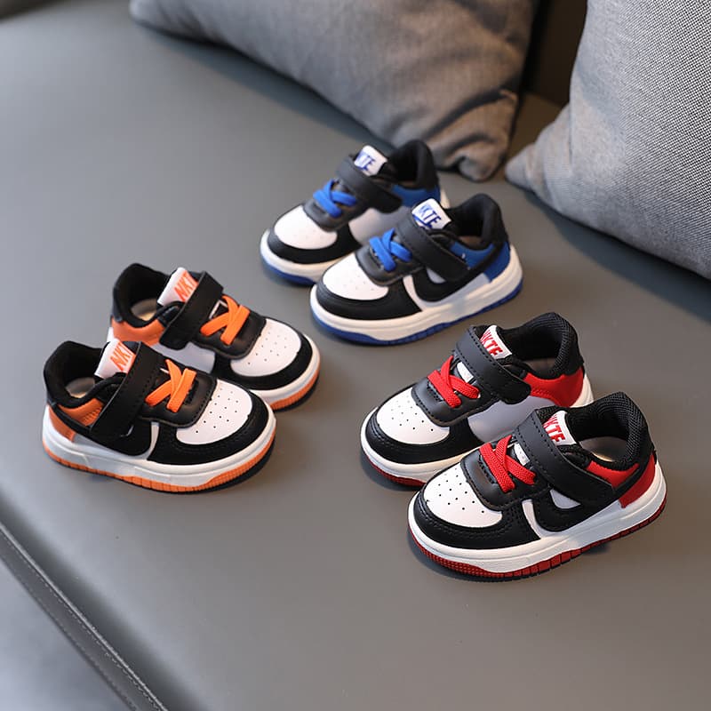 2022 Spring/Autumn Korean Style Children's Skate Shoes, Boys and Girls Walking Shoes, Baby Shoes, Trendy Sneakers