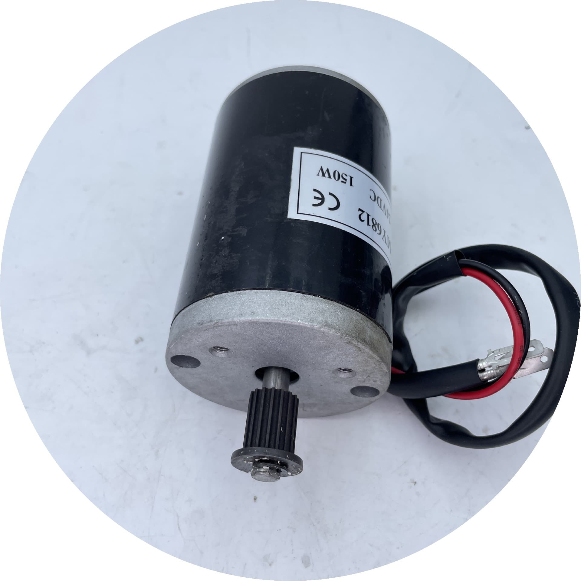 Electric Vehicle Cross-Border Wholesale Food 6812 Wheel 24150 Motor Unai Zhi Factory Motor Brushed Synchronous Belt