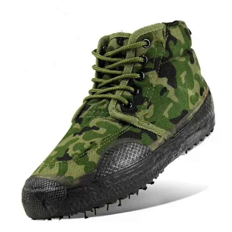 Dropshipping 3520 Camouflage Cotton Rubber Shoes Outdoor Winter High-Top Men's Thickened Warm Non-Slip Cotton Rubber Shoes