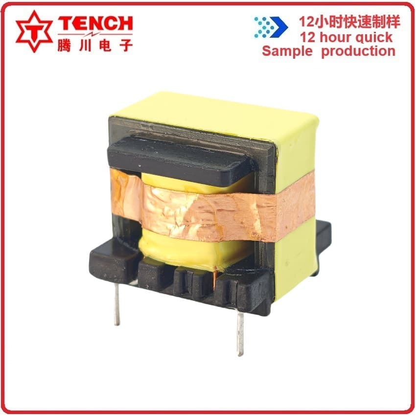 EE1910 bobbin 4+4 high-frequency transformer EE1929 vertical plug widened LED driver with safety certification