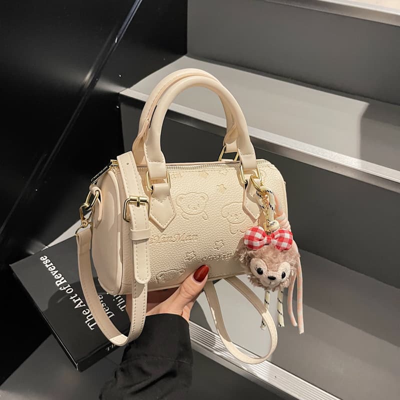 Boston Pillow Bag Fashion Niche Design Handbag 2025 New Trendy Textured Versatile Shoulder Crossbody Bag