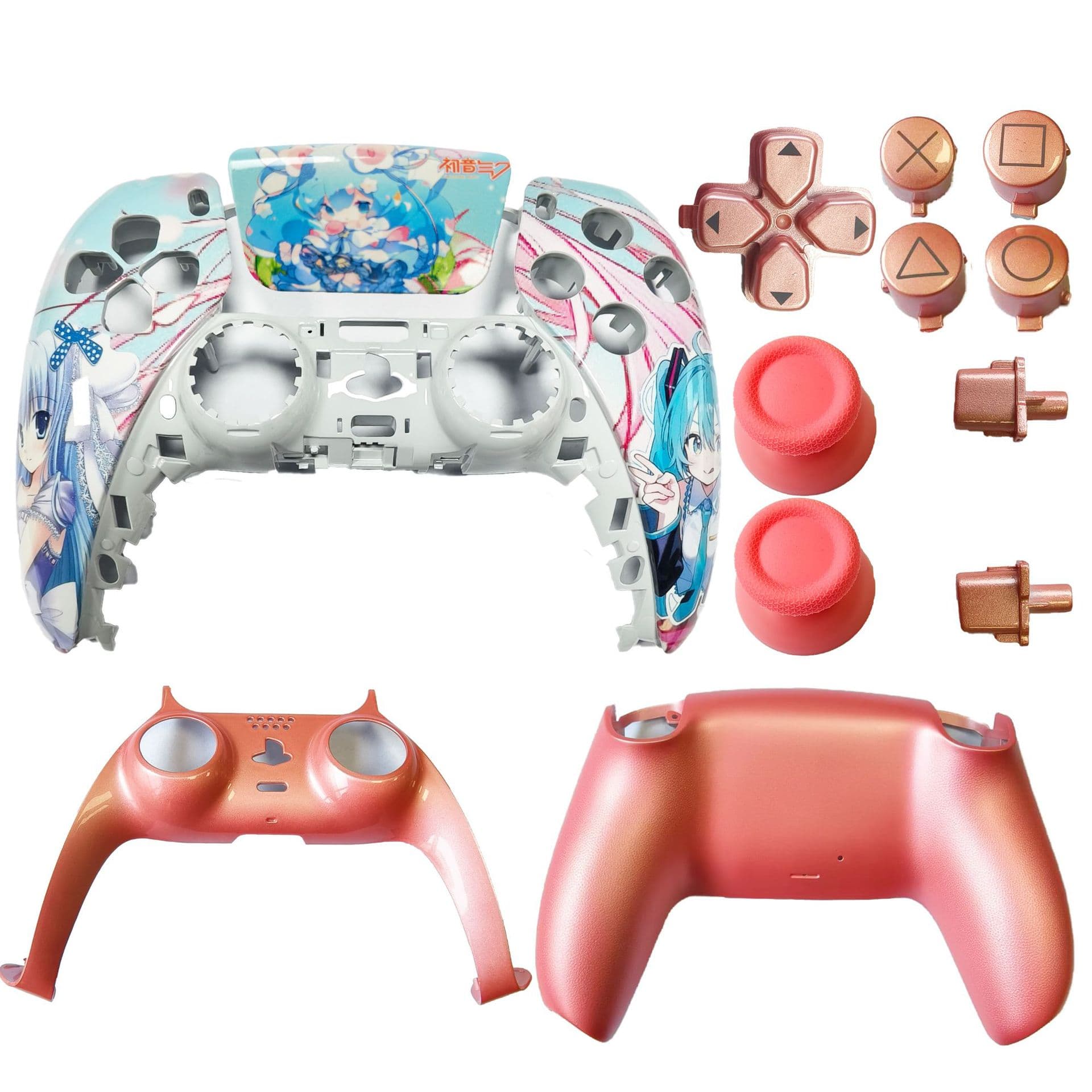 PS5 controller replacement shell ps5 peripheral accessories PS5 controller shell PS5 controller accessories repair replacement shell